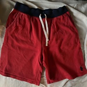 Boys Ralph Lauren Polo fleece drawstring shorts